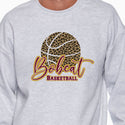 Brandywine Bobcats Basketball Cheetah Crewneck