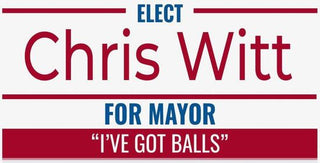 Elect Chris Witt Decals