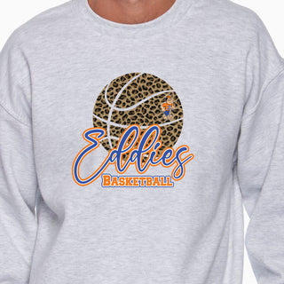 Edwardsburg Eddies Basketball Cheetah Crewneck