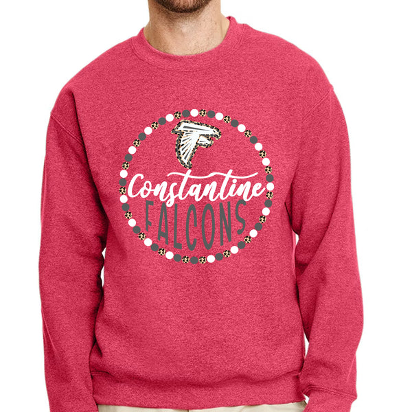 Constantine Falcons Cheetah Crewneck