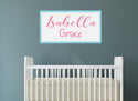 Nursery Name Sign | Baby Name Sign | Nursery Name Sign Wood | Baby Girl Decor | Girl Nursery Decorations | Personalized Nursery Sign |