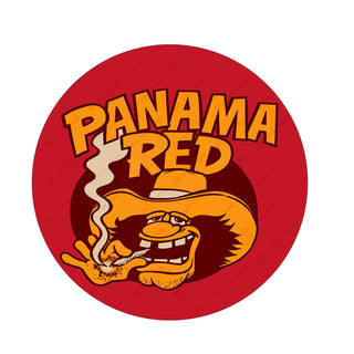 Panama Red Vintage Style Vinyl Decal Sticker Hot Rod Rat Rod Motorcycle Fink Race car Muscle Car Gas Hippy Retro 70s