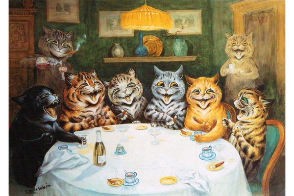 Louis Wain cat available as Framed Prints, Photos, Wall Art and Photo Gifts