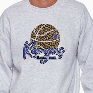 Cassopolis Rangers Basketball Cheetah Crewneck